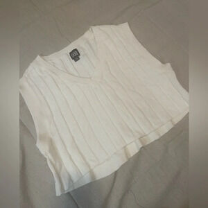 Urban outfitters crop sweater vest